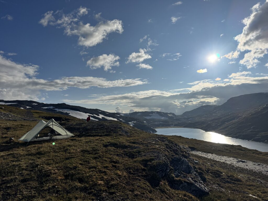 Zeltplatz am Omnsvatnet