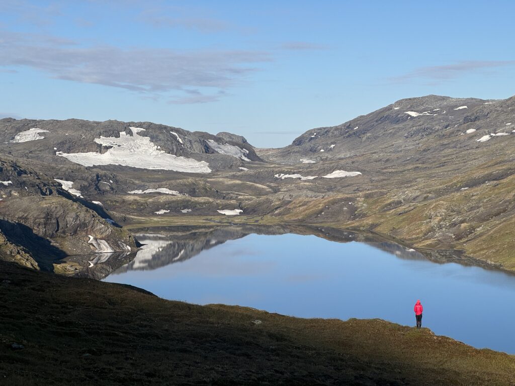 Morgendlicher Blick auf den Omnsvatnet
