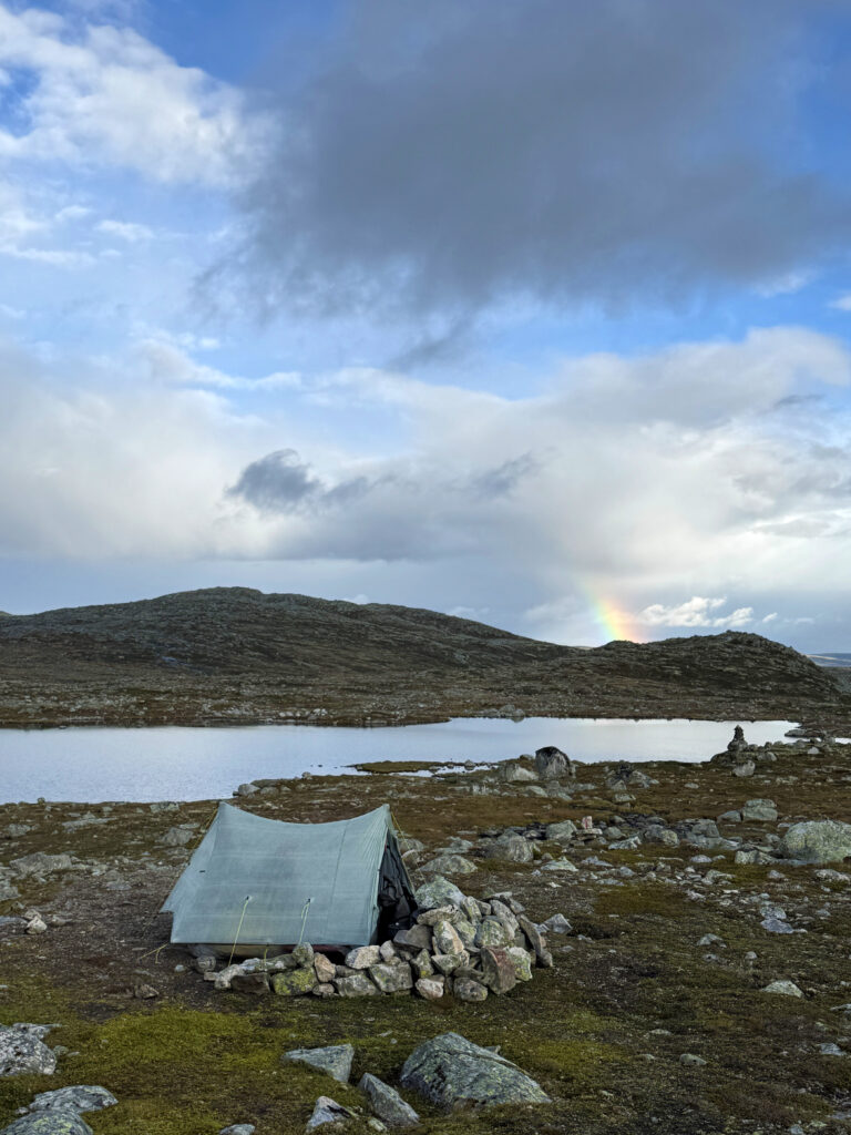 Zeltplatz auf der Hardangervidda