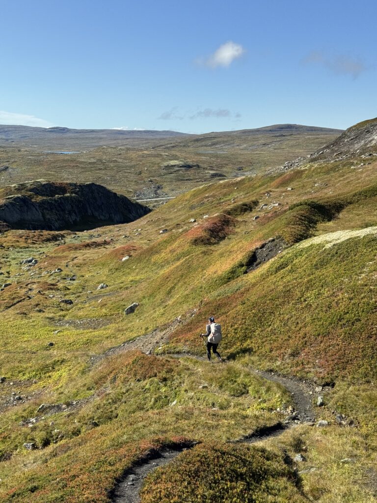 Auf dem Weg nach Krækkja
