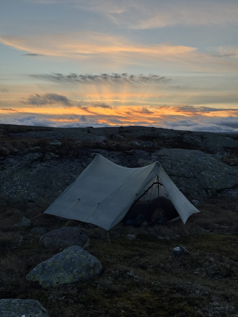 Zeltplatz in der Hardangervidda