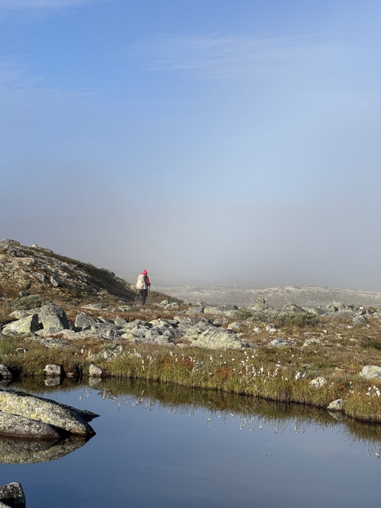 Der Nebel lichtet sich langsam