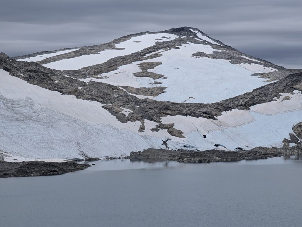 Gletscher im Tverrbyttfjellet