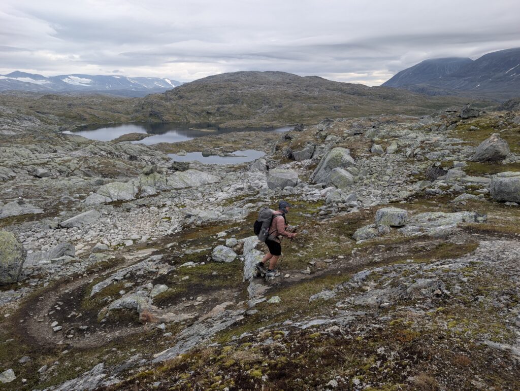 Massiv Trail zur Sognefjellshytta