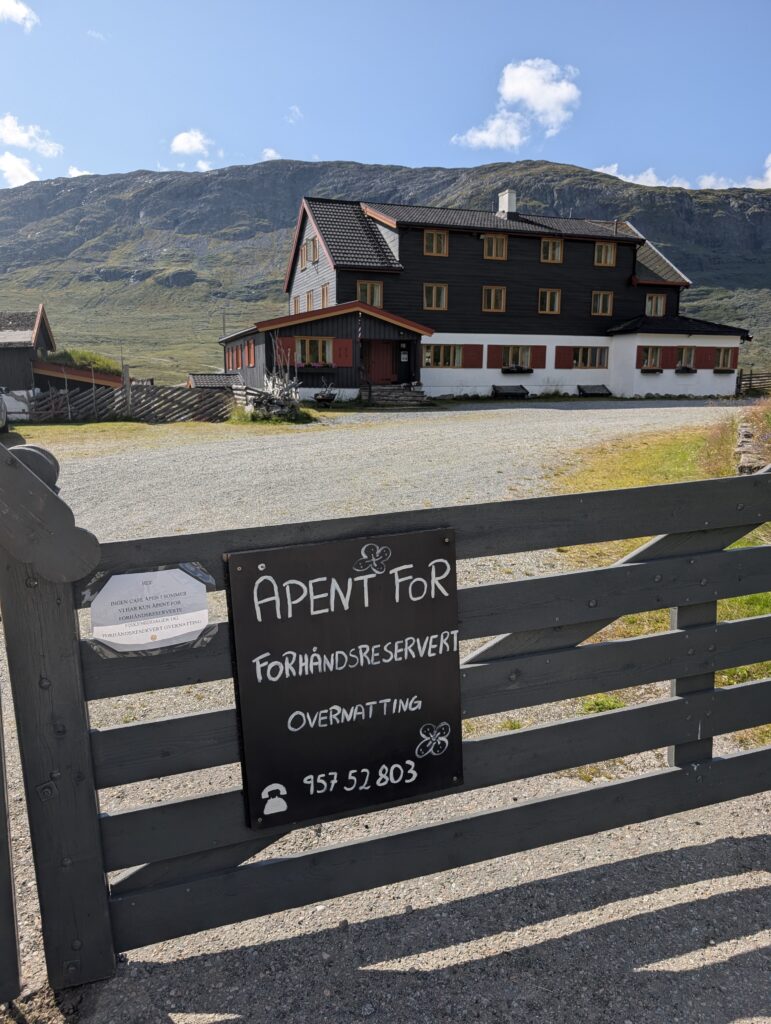 Breistølen Fjellstue: Leider nur für Übernachtungsgäste geöffnet