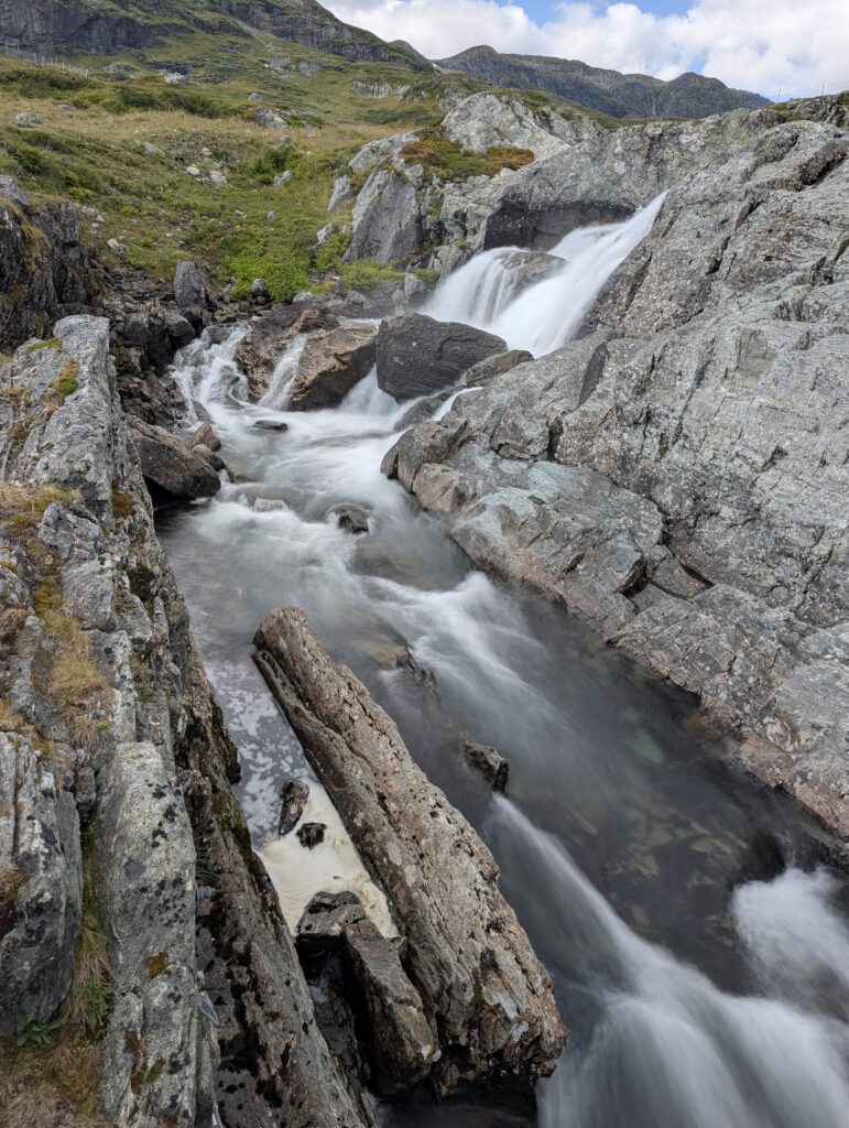 Wasserfälle vor der Iungsdalshytta