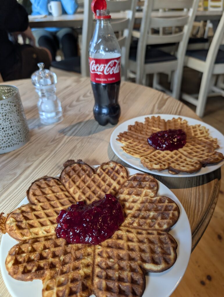 Die letzten norwegischen Waffeln