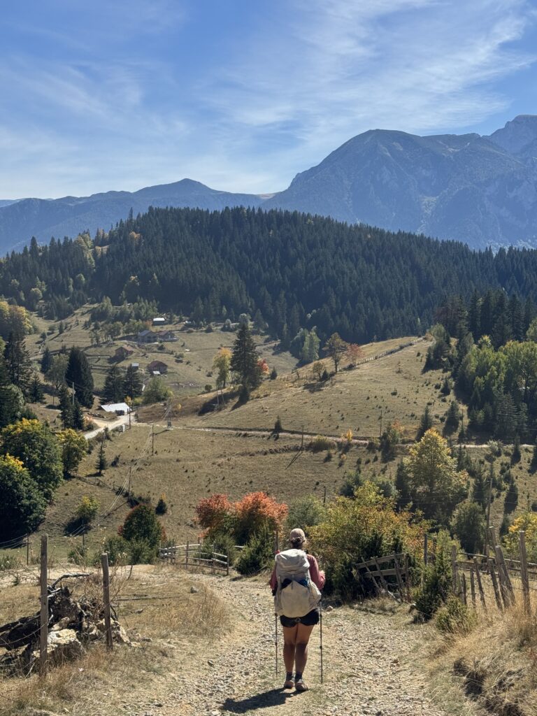 Abstieg nach Drelaj