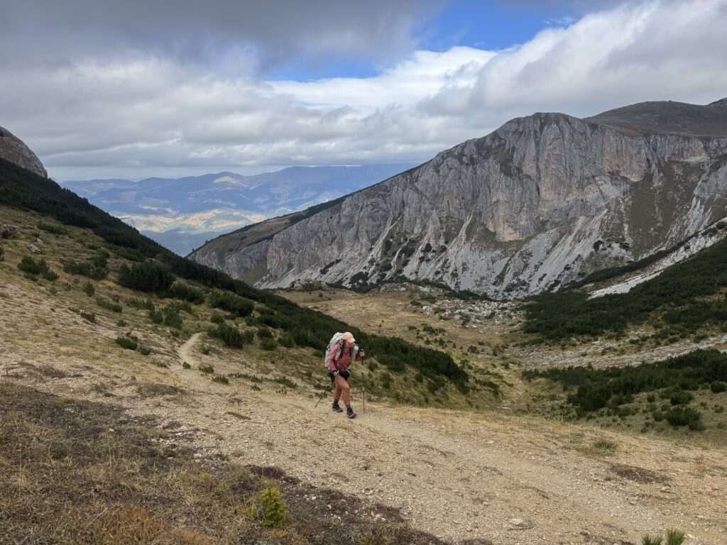 Aufstieg zum Jelenka-Pass