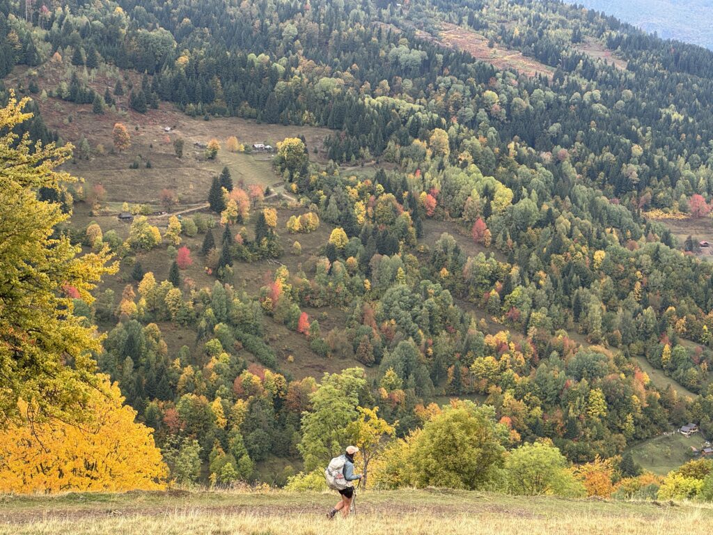Herbstfarben auf dem Peaks of the Balkans