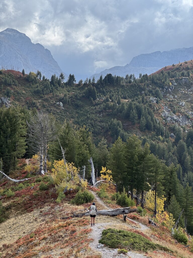 Gratwanderung zum Vrh Bora
