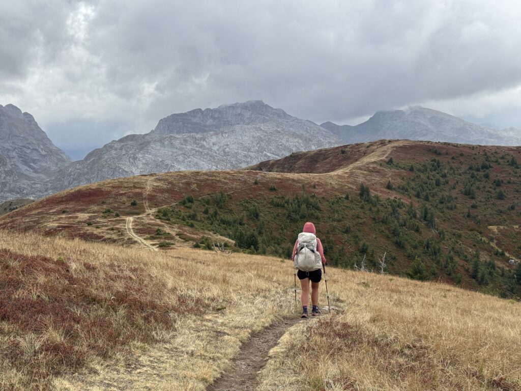 Gratwanderung zum Vrh Bora