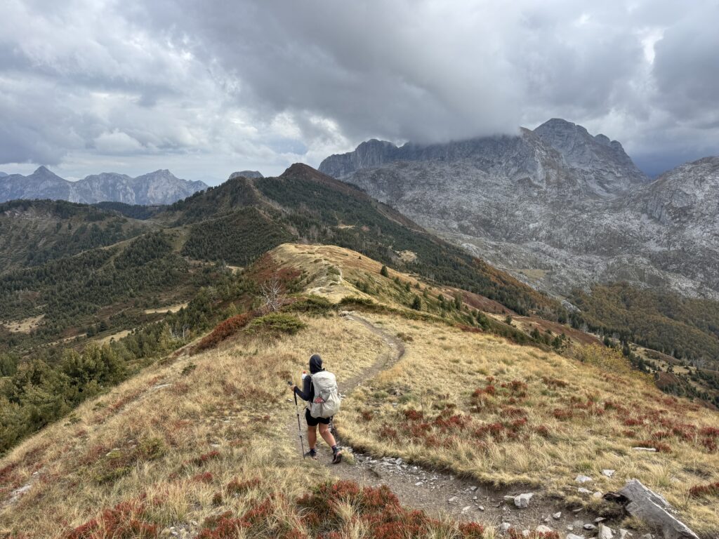 Gratwanderung zum Vrh Bora