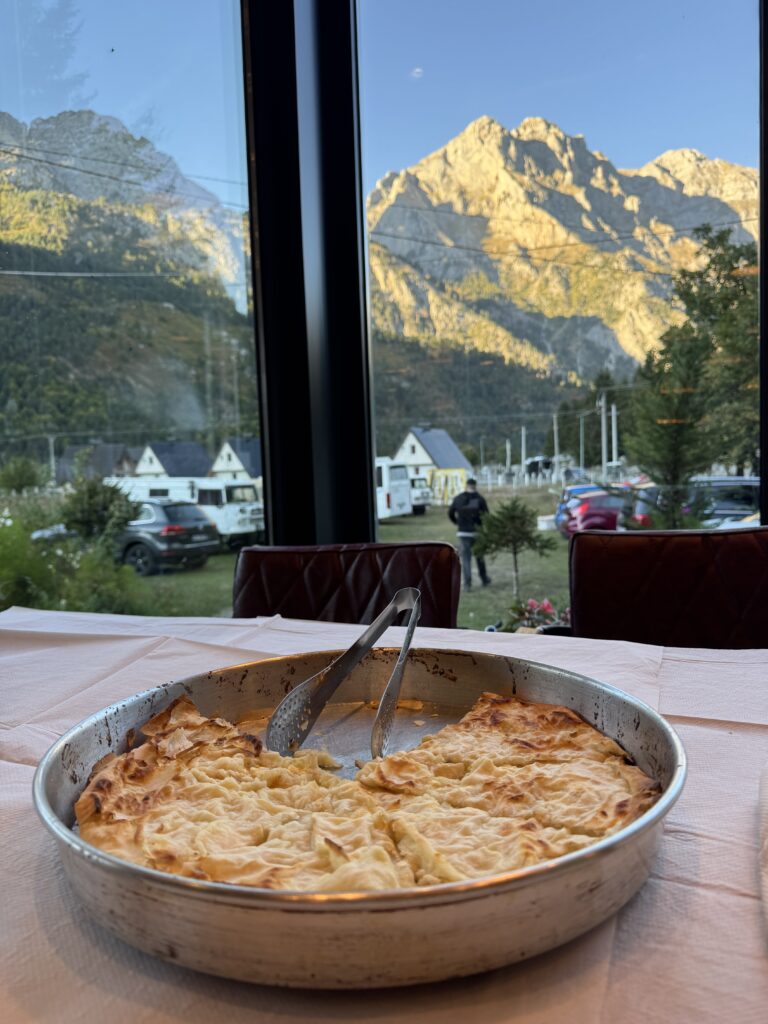 Byrek in Valbona