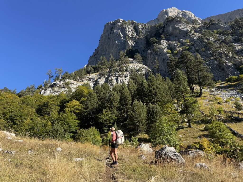 Aufstieg zum Prosllopit-Pass