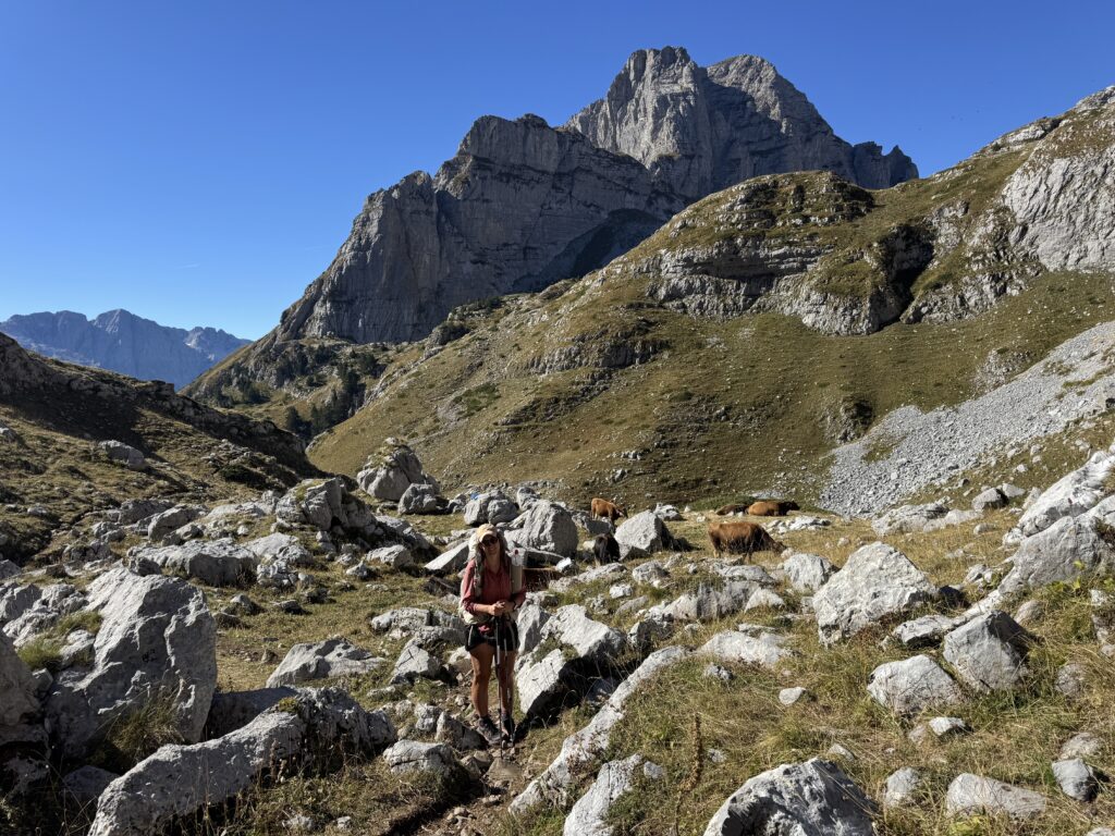 Aufstieg zum Prosllopit-Pass