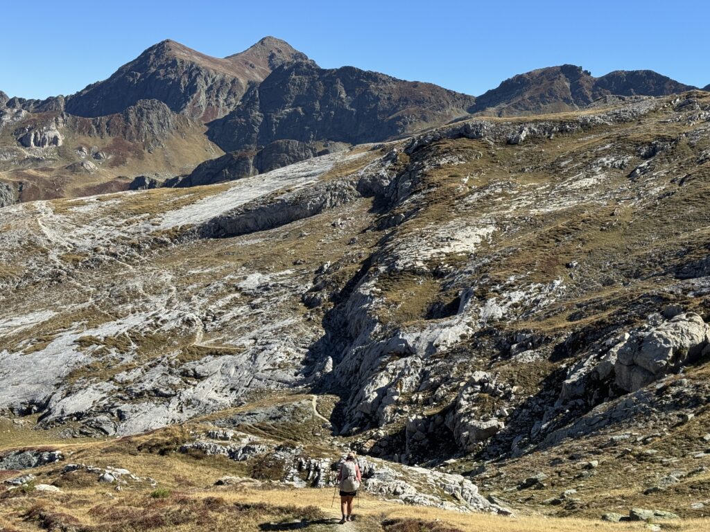 Aufstieg zum Ali Peja-Pass