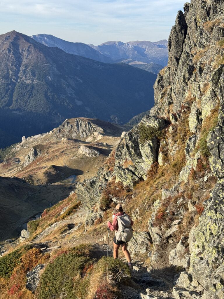 Abstieg zum Ali Peja-Pass