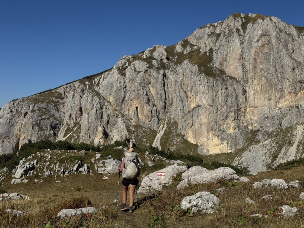 Abstieg vom Jelenka-Pass
