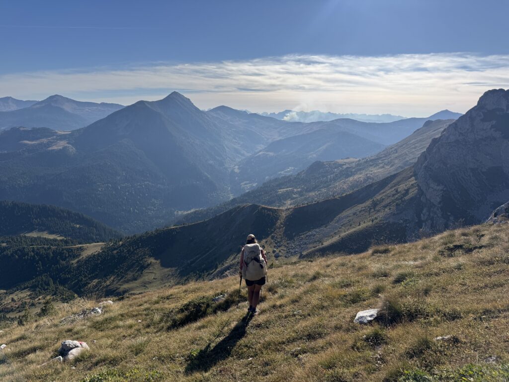 Abstieg nach Rugova