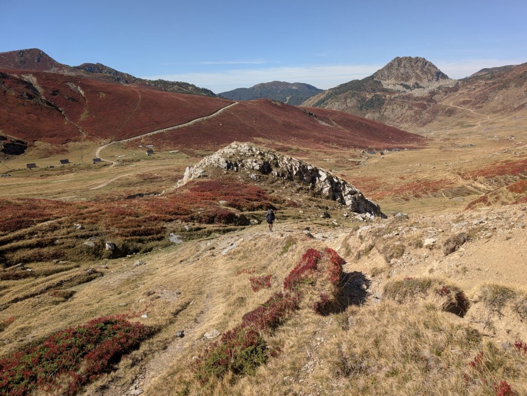 Aufstieg zum Ali Peja-Pass