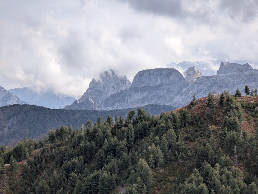 Blick vom Bajrak