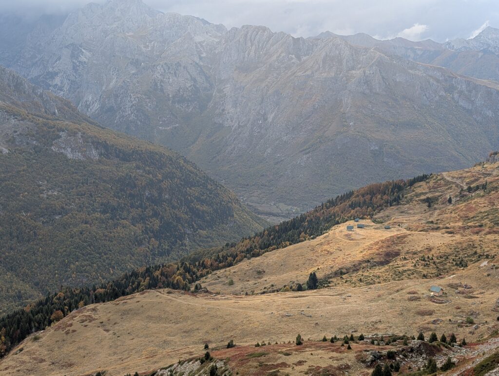 Gratwanderung zum Vrh Bora