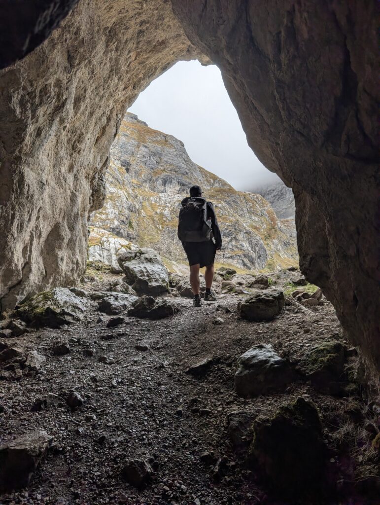 Eishöhle ohne Eis